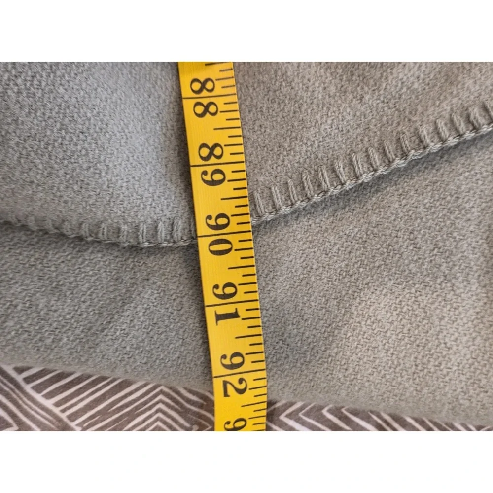 PENDLETON 100% Wool Blanket Home Collection Eco Wise Sage Green Queen Size